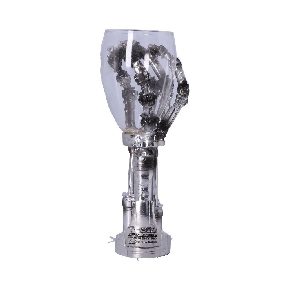 Nemesis Now The Terminator - Terminator 2 Hand Gobelet - Couleur argent